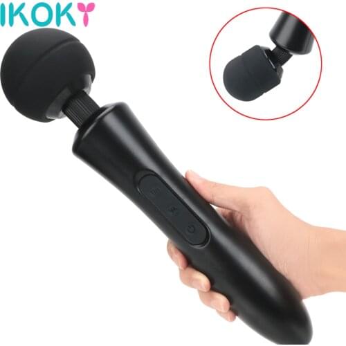 Magic Wand Vibrator for Woman Anal Clitoris Stimulator Body Massager Sex Toys Adults Couples Erotic Machine Female Sextoys Shop