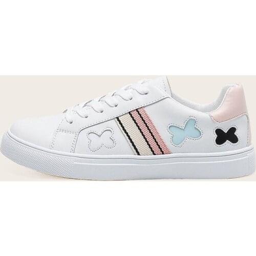 2021 Spring Fashion Platform Sneakers Women Comfortable Women Casual Shoes Lightweight Lace-up Breathable Mesh Shoes Woman Tenis