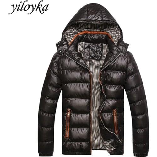 Winter Rainproof Men Jacket Fashion Cotton Thick Parkas Male Casual Snowproof Outwear Windbreaker Hoodies Brand Clothing 7XL