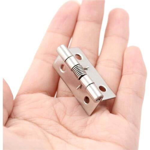 1pc Hot Stainless Steel Door Hinge Spring Hinge Dis Bution Cabinets Hinge Hardware Hinge