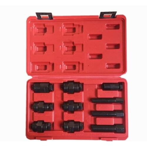 Motorcycle ATV Flywheel Puller 10-Piece Flywheel Puller Set Motorcycle Repair Tool Electromagnet Rama Sets for Motorcycle