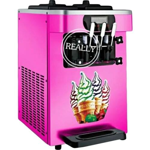 18-25 L/H mini soft ice cream machine made in china table top soft serve ice cream machine with high quality