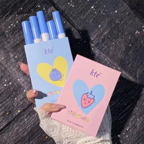 5pcs/set Matte Velvet Moisturizing Lip Glaze Waterproof Sweat-proof Long Lasting Non-fading Not Sticky Cup Lipstick