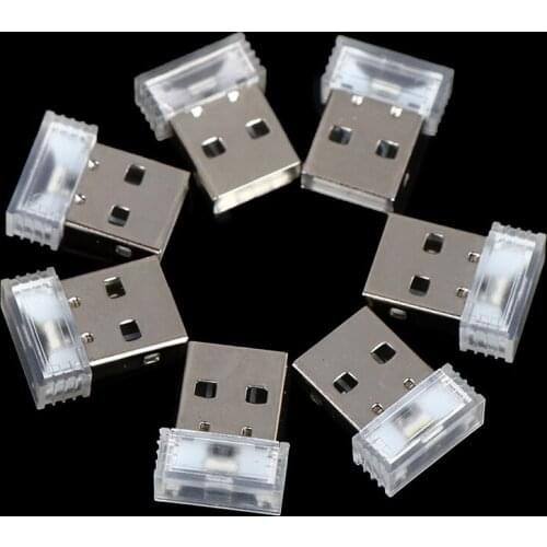 7 Colors Automatic RGB Car LED USB Ambient Light Mood Interior Lamp Plug/Play Emergency Bulbs Mini Auto Accessories Decoration