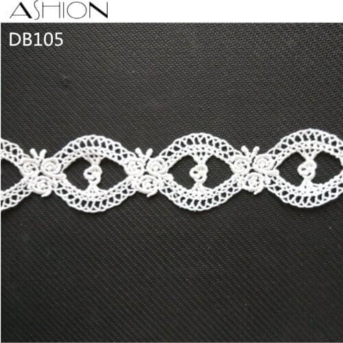 8 yards 40MM white Embroidered Lace Fabric DIY skirt hem Dance costumes Garment Accessories lace trim Sewing Craft LP-DB105
