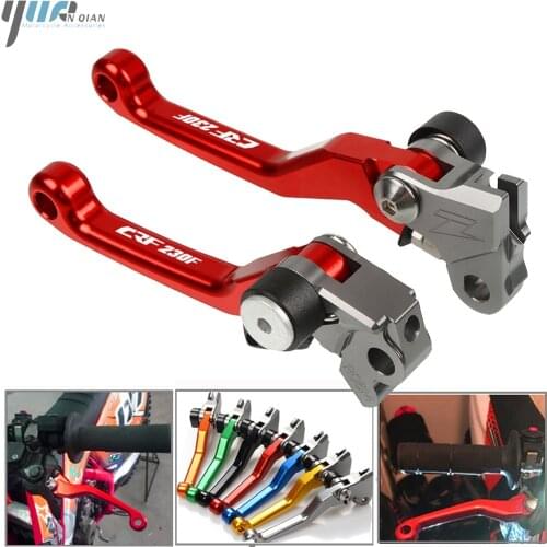 Motorbike CNC Aluminum Brake Clutch Lever For Honda CRF230F CRF 230F CRF230 F 2003-2017 2016 2015 2014 2013 Dirt Bike Motocross
