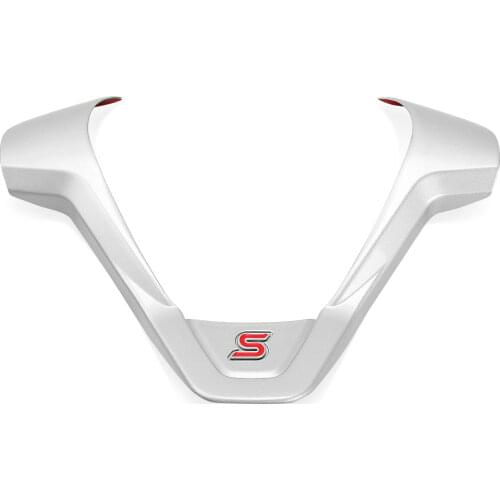 Car styling For Ford New Fiesta MK7 Ecosport Figo B-MAX KA+ Accessories Steering Wheel Cover Trim Decorative Sticker