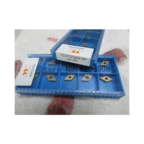 Free Shipping carbide inserts DCMT070204-GP Suitable for SDJCR Series Turning Facing External Lathe Tool
