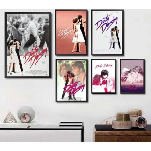 Dirty Dancing Movie Canvas Painting Posters And Prints Wall Pictures For Living Room Decoration Home Decor Cuadro Decorativo