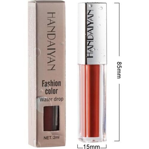 HANDAIYAN 12 Colors Velvet Matte Lip Gloss Ice Cream Lasting Moisturizing Lipstick Lip Glaze Clear Gloss Korean Makeup T1280