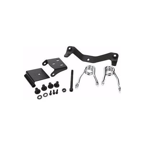Chrome Seat Bracket Spring Mount Kit for Harley 04-14 Sportster XL1200 XL883 XL