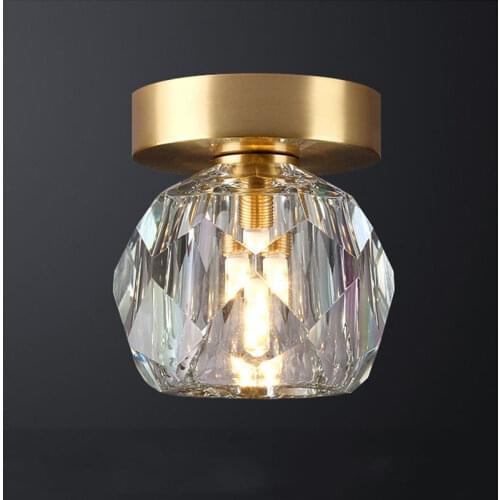 Crystal aisle lamp crytal ceiling lamp