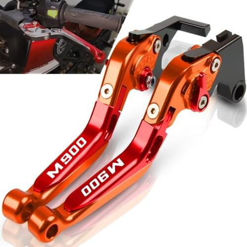 Motorcycle Folding Extendable Adjustable Clutch Brake Levers For ducati M900 M1000 900Monster 2000 2001 2002 2003 2004 2005