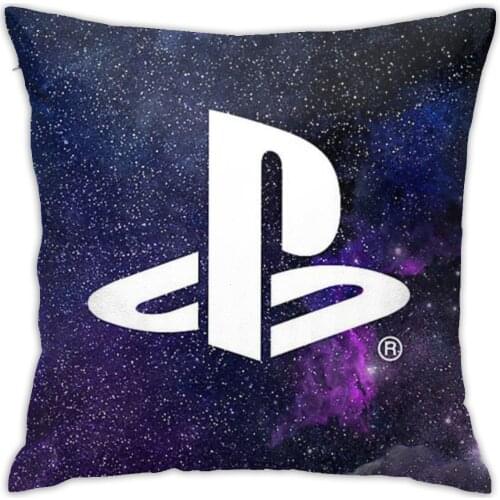 45x45cm Custom Pillowcase GAME ROOM Throw Cushion Pillow Cover Printing Cushion Playstation 4 Console Pillow Case Bedroom Office