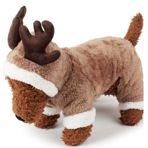 Dog dress Pet clothes autumn winter warm small dog puppy cosplay winceyette dog clothes