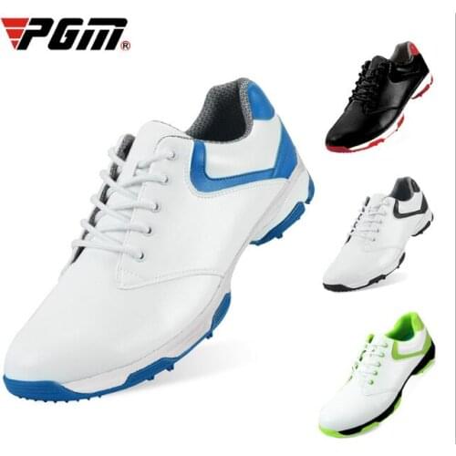 PGM Golf Shoes Male Shoes Anti-sideslip Nail Shoes Super-strong Waterproof Golf Shoes Factory Direct Selling