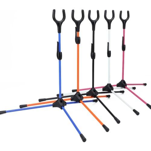 Archery Bow Stand Recurve Bows Holder 5 Colors Assemble Hanger Recurve Bow Stander for Archery Hunting Shooting Sports