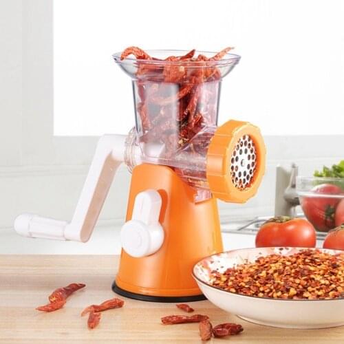 Useful Tools Powerful Meat Grinder Multifunctional Manual Food Cutter Processor Blender Multifunctional Manual Meat Grinder