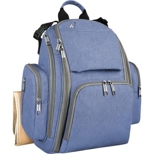 2021 New Mummy Baby Bag Multi Function Large Capacity Travel Backpack For Leisure Mother Diaper Fashion Backpack KM7011