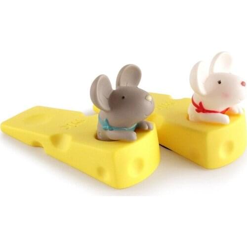 Cute Door Stops Cartoon Creative Silicone Door Stopper Holder Toys For Children Baby Home Furniture Hardware