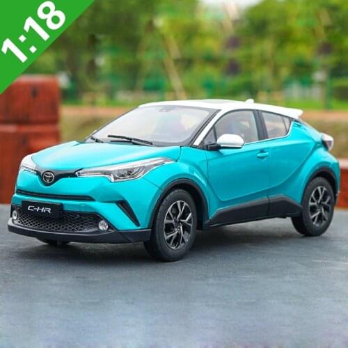 1:18 Toyota C-HR CHR Alloy Model Car Static Metal Model Vehicles Original Box For Gifts Collection