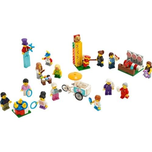 11389 City Series Open-air Playground Minifigure Set 60234 Childrens Building Block Toy Gifts