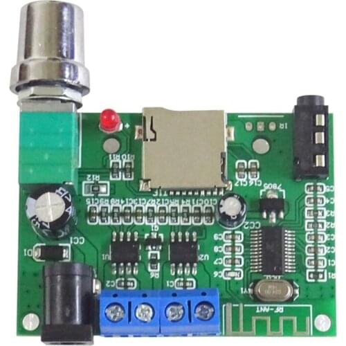 2X20W Amplifier MP3 Player Decoder Board 9-18V Bluetooth 5.0 40W Car FM Radio Module