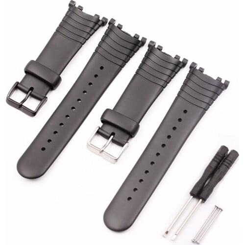 Watch Accessories Rubber strap Suitable For Suunto vector series Mens and women Silicone sports strap buckle