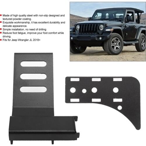 Cars left side footrest Pedals for JL 2018