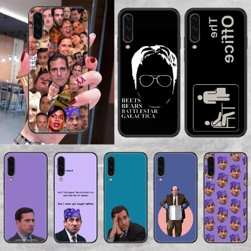 TV The Office Phone case For Samsung Galaxy A 3 5 7 8 10 20 21 30 40 50 51 70 71 E S 2016 2018 4G black soft cover luxury back