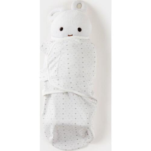 Baby Sleeping Bag Newborn Swaddle Warmth Quilt Sleeping Bag Warmth Printed Swaddle Blanket Sleeping Swaddle Muslin Wrap Sleeping