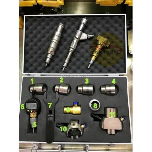 Diesel Common Rail Injector Nozzle Dissemble Tool/injector Clamp Tool/nozzle Valve Measuring Tool/adjusting Wrench For CUMMINS