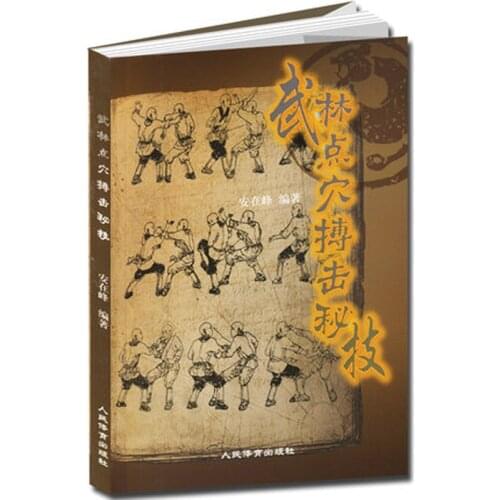 Book of Kung Fu Martial Art Attack a Vital Point Boxing with Colorful Pictures in Chinese