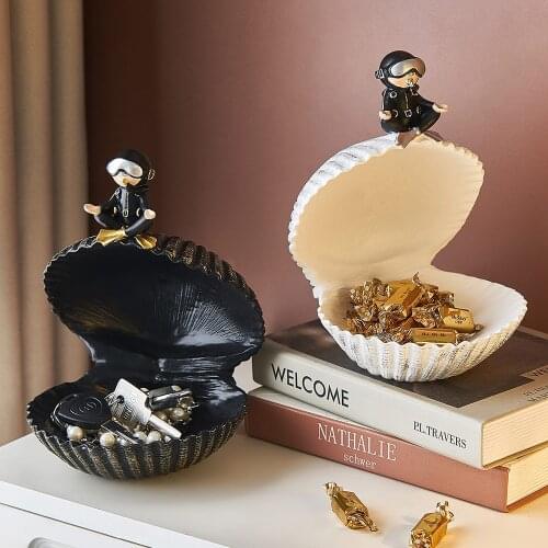 Nordic Home Decoration Storage Container Diver Storage Jewelry Box Living Room Decor Bedroom Decoration Desktop Accessories Gift