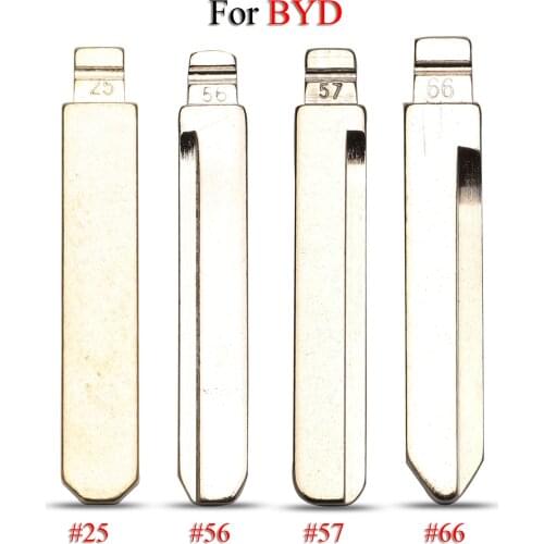 Kutery Folding Remote Car Key Blade For BYD F3 F3R F0 Geely Vision Lifan 620 #25 #56 #57 #66 KD Uncut Key Blank Replacement