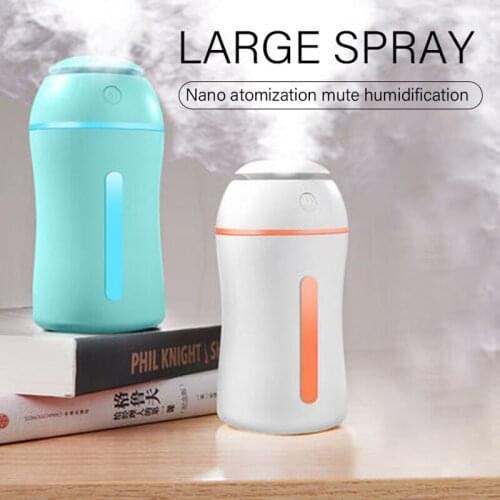 180ML USB Mini Humidifier Nano Spray Home Car Office Air Purifier Aromatherapy Essential Oil Diffuser Creative Gift Oxygen Bar
