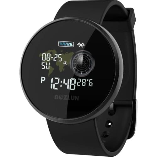 Bozlun Fashion Men Smart Digital Watch Reminder HeartRate Waterproof Watches Sport Wristwatch B36M