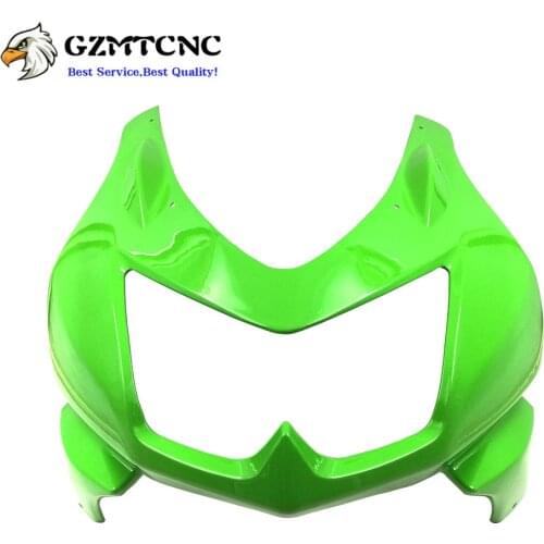 Unpainted Green Black ABS Front Upper Nose Fairing Cowl For Kawasaki Ninja 250R EX250R 2008-2012 Motorcycle EX250 Injection Mold