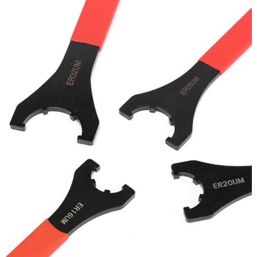 Brand New ER16/ER20/ER25/ER32 ER Spanner ER Collet UM Type Wrench for ER Nut Collet Chuck Holder CNC Milling Tool Lathe Tools