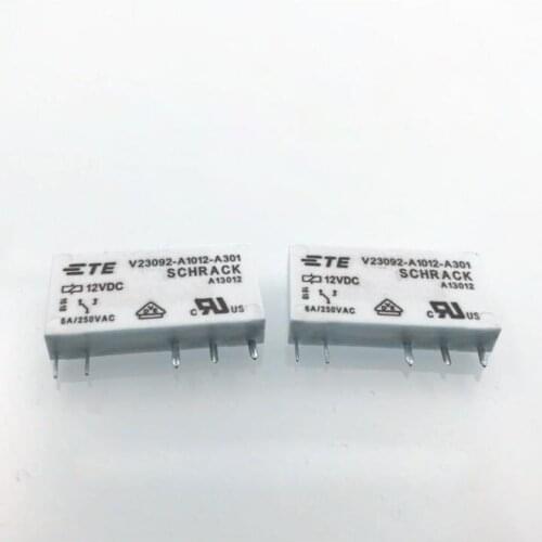 NEW 12V relay V23092-A1012-A301 V23092A1012A301 12V 12VDC DC12V 6A 250VAC 5PIN