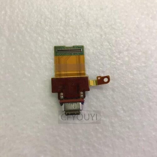 Original For Sony Xperia XZ2 Compact XZ2 Mini USB Charger Charging Port Dock Connector Flex Cable Replace Part
