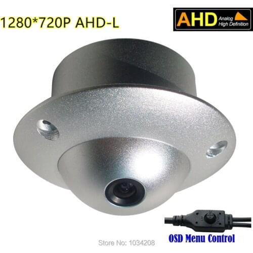 OSD Menu Analog UFO High Definition Flying Saucer 720P HD Mini Dome AHD Camera Ceiling Mount For Elevator Lift Use Wholesale