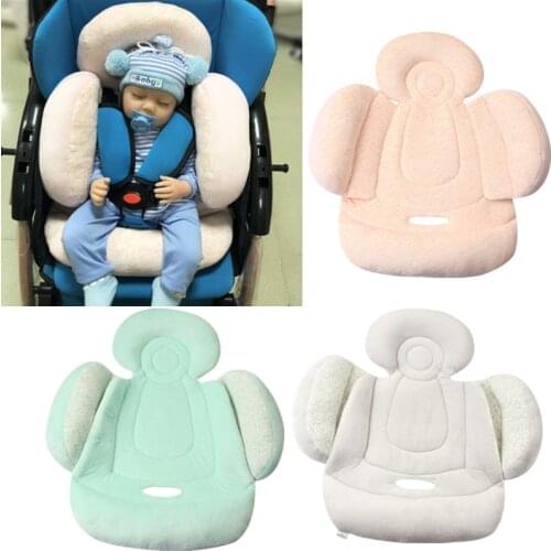 Baby Stroller Seat Cushion Thermal Mattress Liner Mat Neck Protection Pad Mat For Newborn Baby Pram Pushchair Car Seat Support
