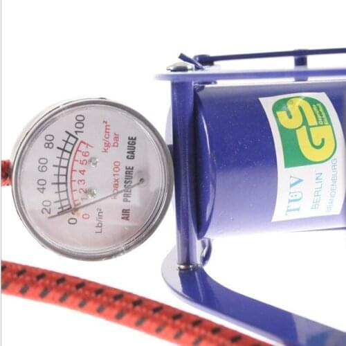 Portable car motorcycle bicycle aluminum pedal air pump tire air pump car auxiliary tool tire air pump air compressor