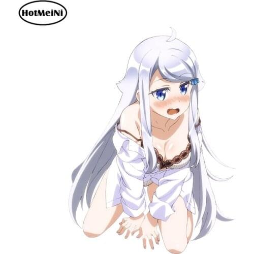 HotMeiNi Sexy Car Stickers Imouto Sae Ireba Ii Cartoon Car Styling JDM Vinyl Car Decal Window Wiper Tailgate Car Accessories