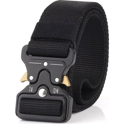 Outdoor Adventure Belt Belt Multifunctional Nylon Outdoor Training Belt Mens Accessories