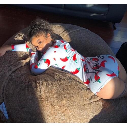 Sexy Women Bodysuit Long Sleeve Deep V Neck Bodycon Stretch Leotard Crop Tops Button Short Romper Pajamas Overalls for women