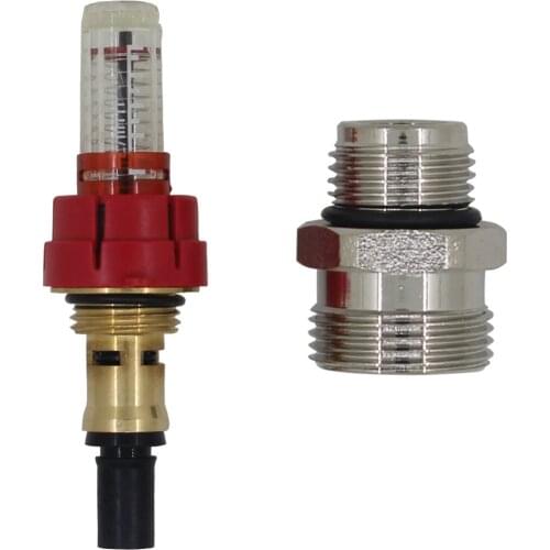 Replacement 1/2" BSP Parallel Thread Underfloor Heating Manifold Flow Meter / Regulator