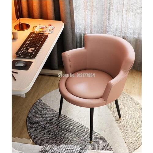 Computer chair home backrest comfortable single sedentary bedroom writing study makeup chair sofa study desk chair
