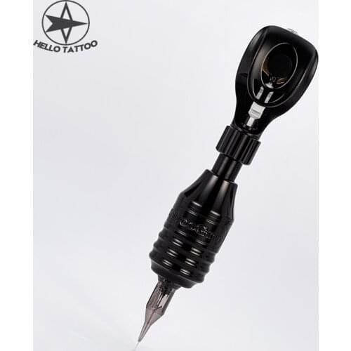 HELLO Tattoo Machine Rotary Stable Brushless Japan Corelss Motor Stroke 4mm Less Vibration Tattoo Gun Machine